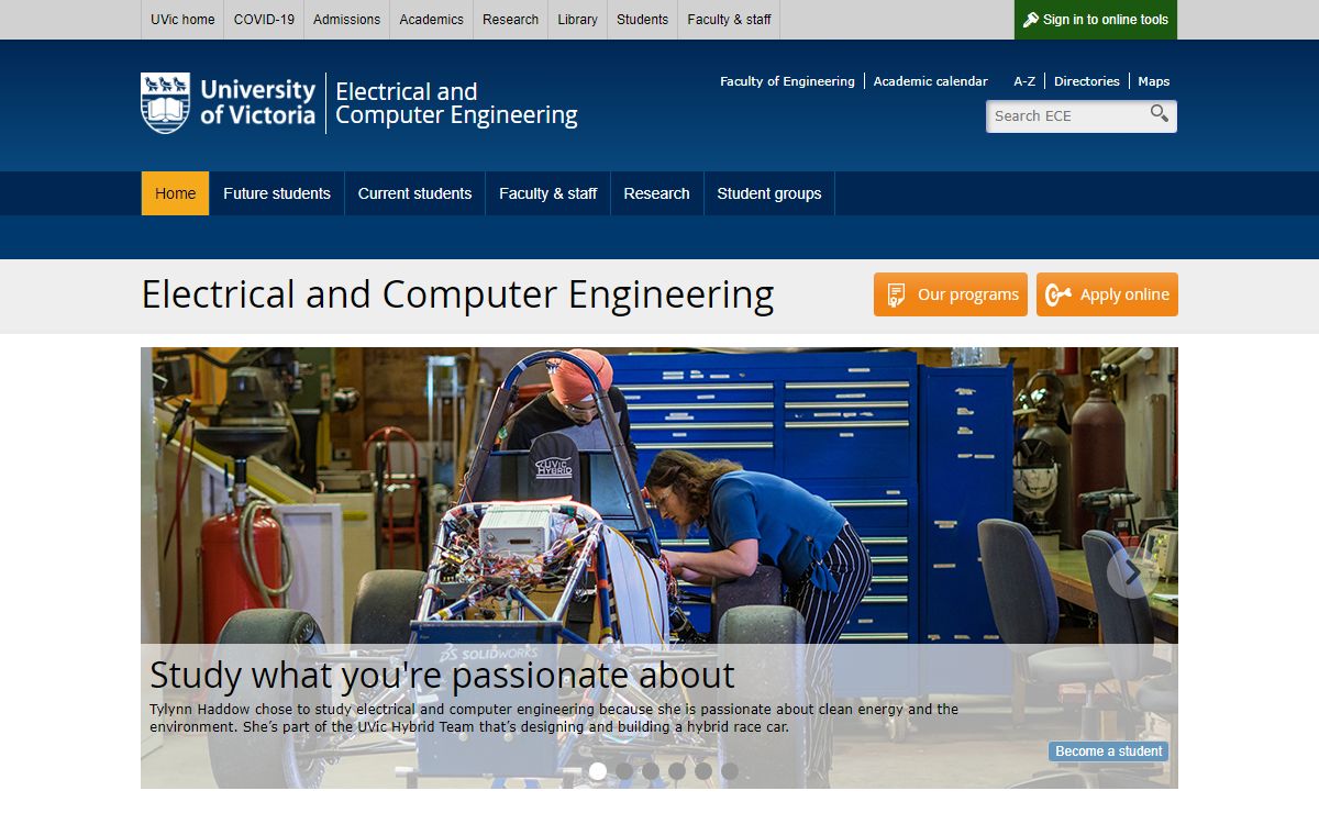 Electrical and Computer Engineering - University of Victoria