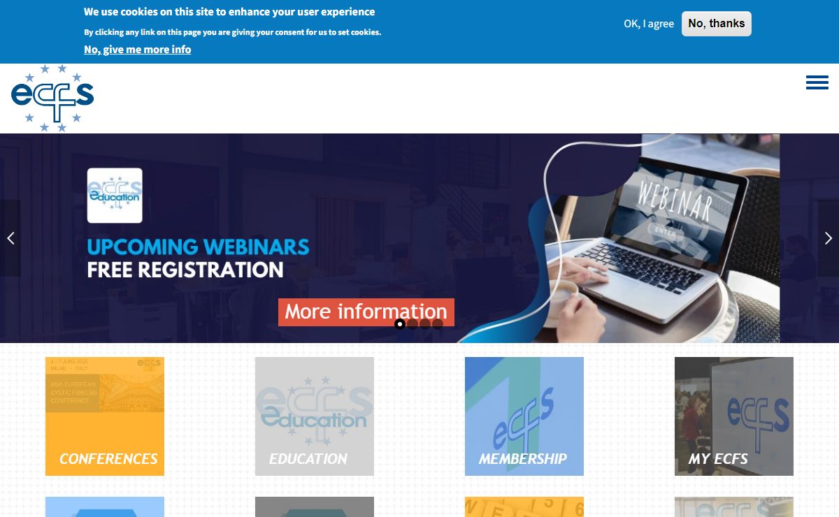 Welcome to the ECFS | European Cystic Fibrosis Society (ECFS)