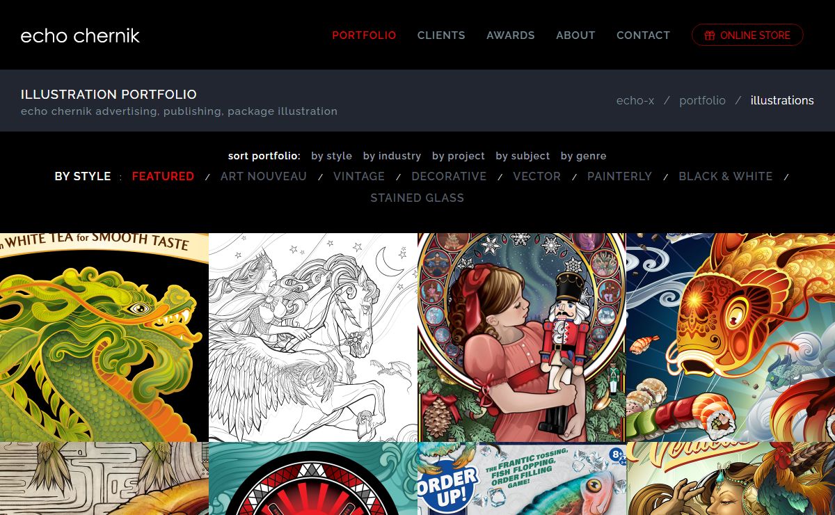echo chernik illustrations