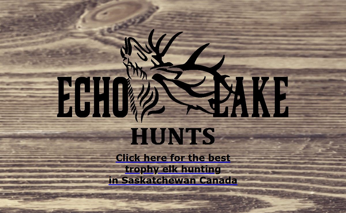 Guaranteed Elk Hunts in Saskatchewan, Canada - Echo Lake Hunts