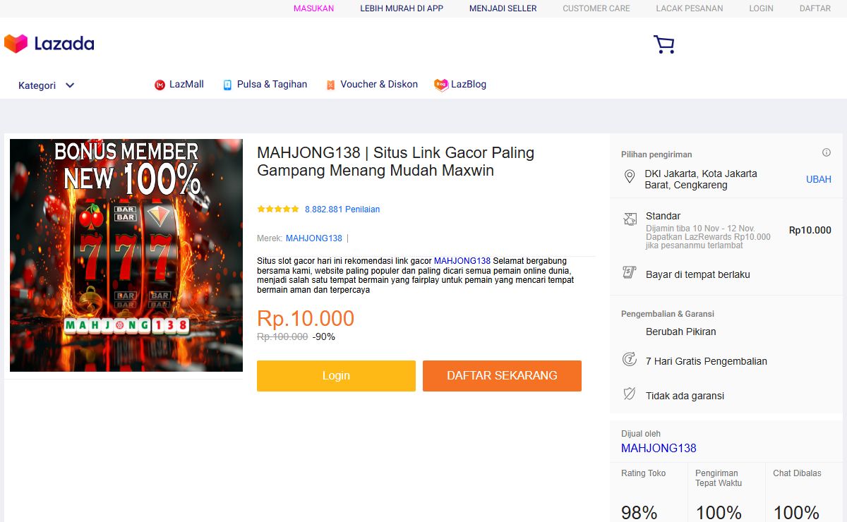 MAHJONG138 | Situs Link Gacor Paling Gampang Menang Mudah Maxwin