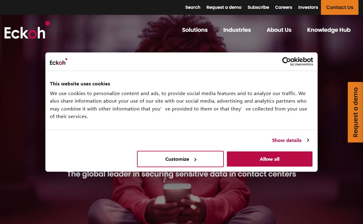 Eckoh | Global Contact Center & PCI Secure Payment Solutions