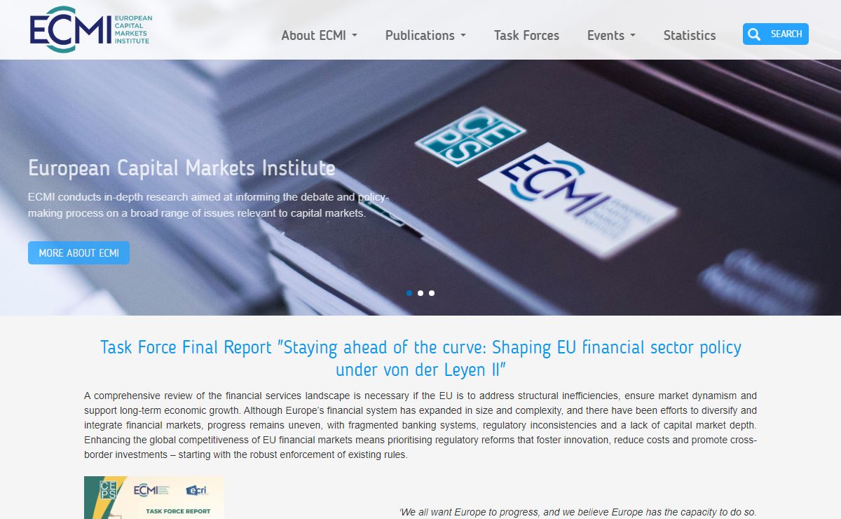 European Capital Markets Institute | ECMI