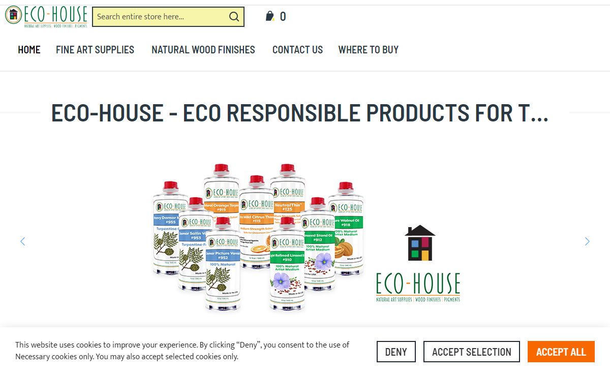 Eco-House Enviromentally responsible Products