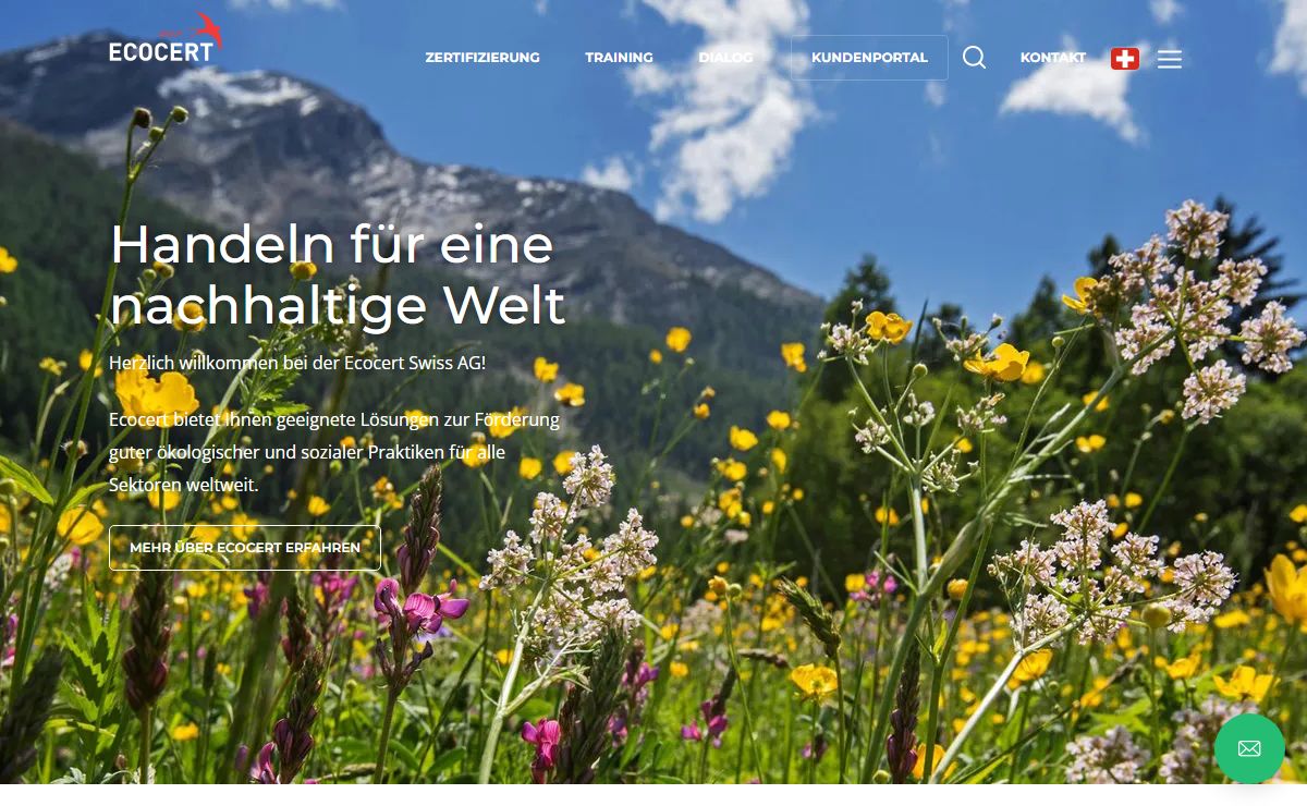Ecocert | Handeln für eine nachhaltigere Welt