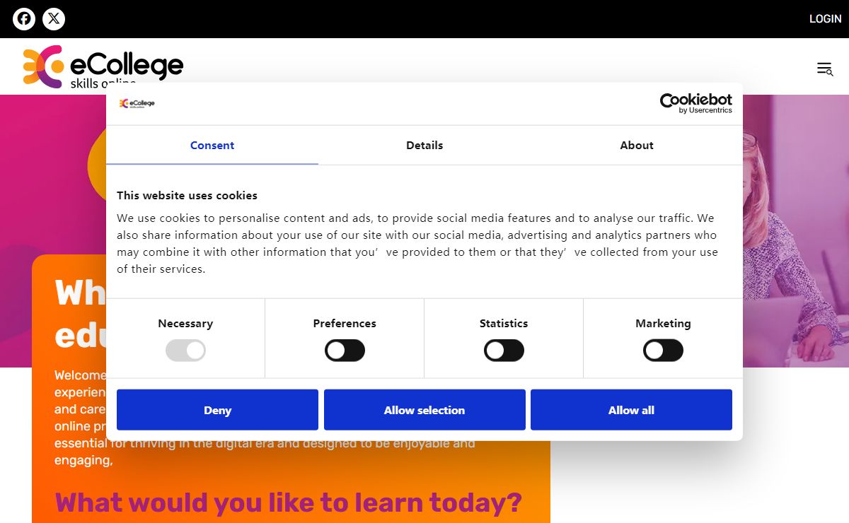 Homepage | SOLAS eCollege