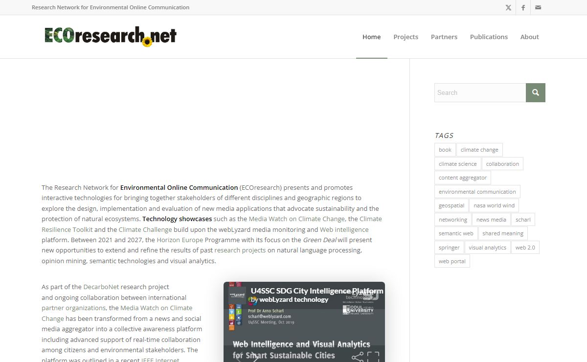 ECOresearch Network - ECOresearch Network