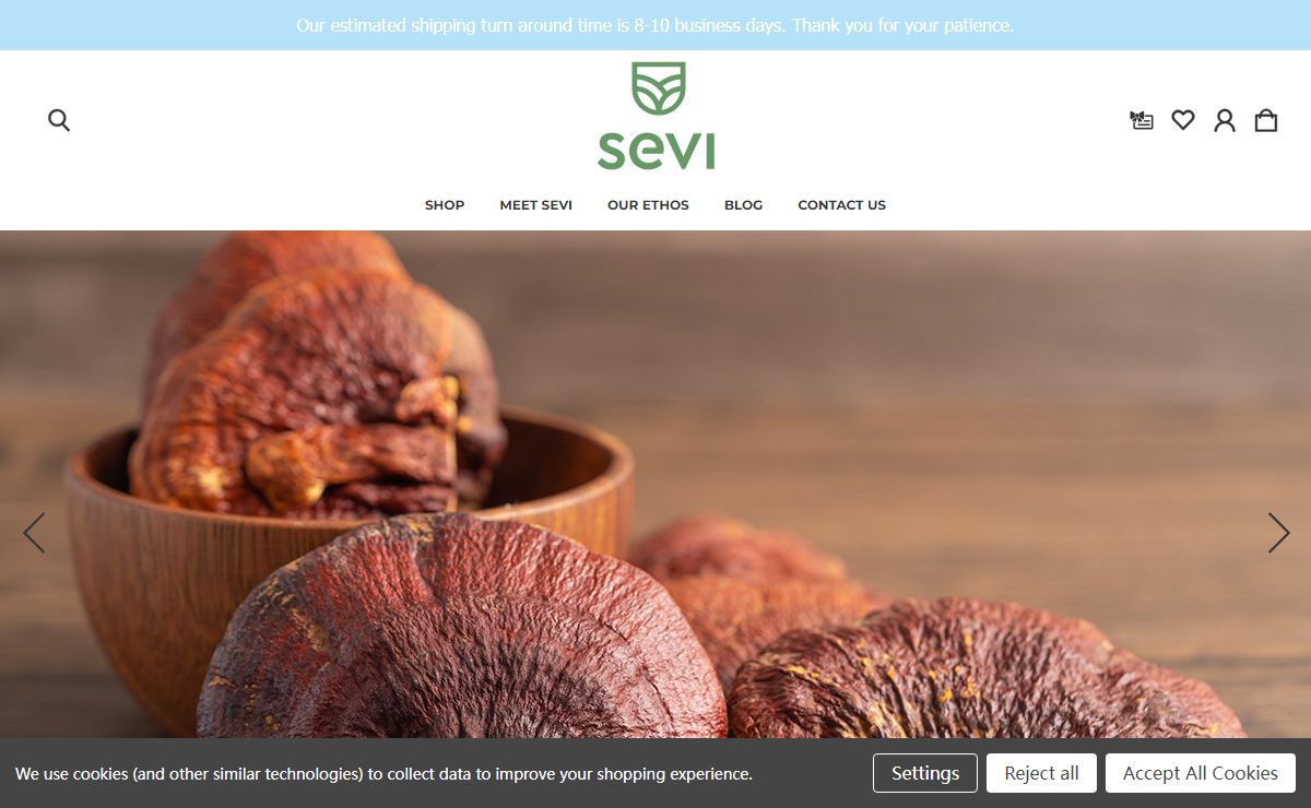 sevi eco vegan hair and skincare handmade since 2001