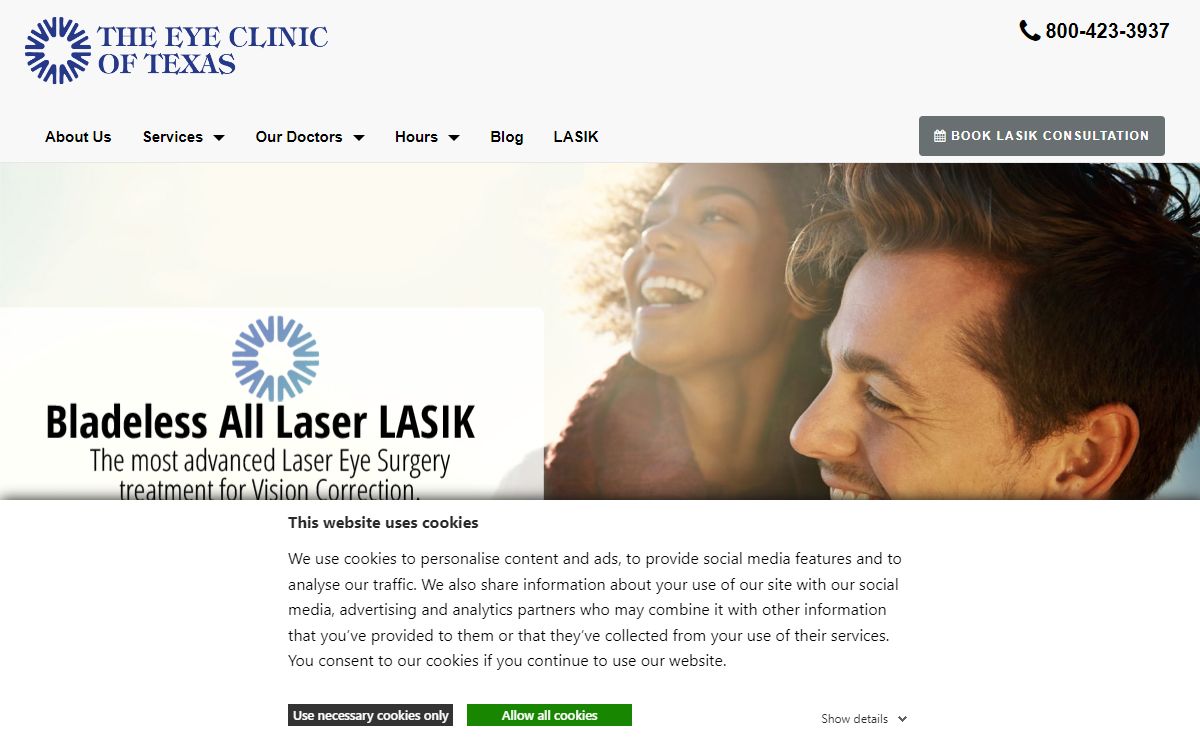 LASIK Surgery Center | The Eye Clinic of Texas | LASIK Surgeon