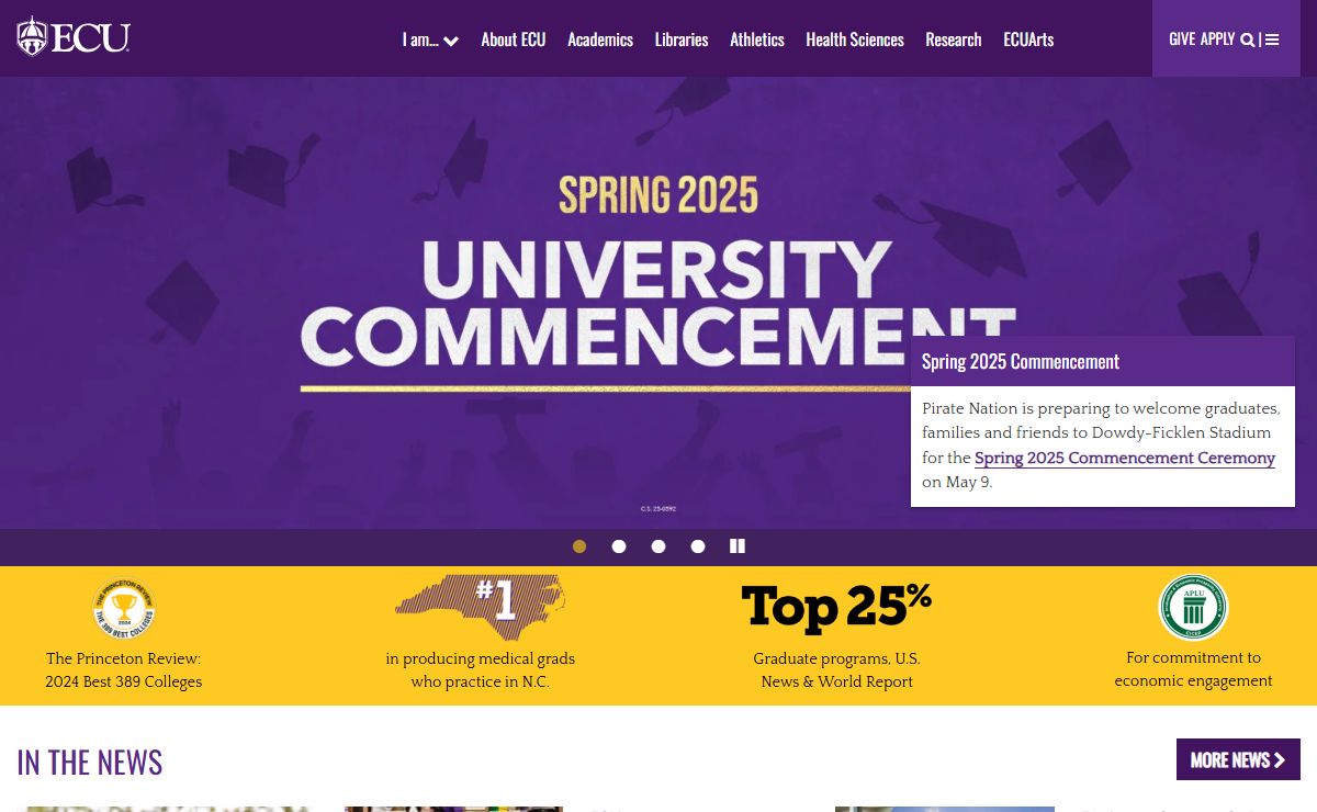 Home - East Carolina University