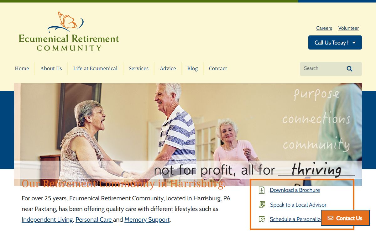 Home - Ecumenical Retirement Community
