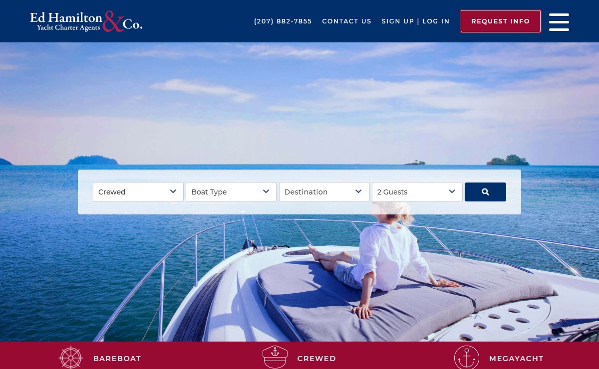 Luxury Yacht Charter Vacation | Private Bareboat & Crewed Charters