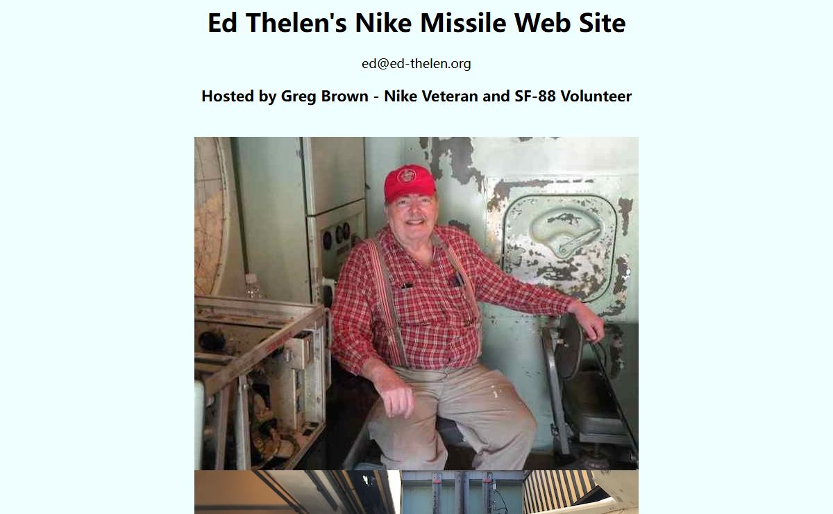 Ed's Nike Missile Web Site