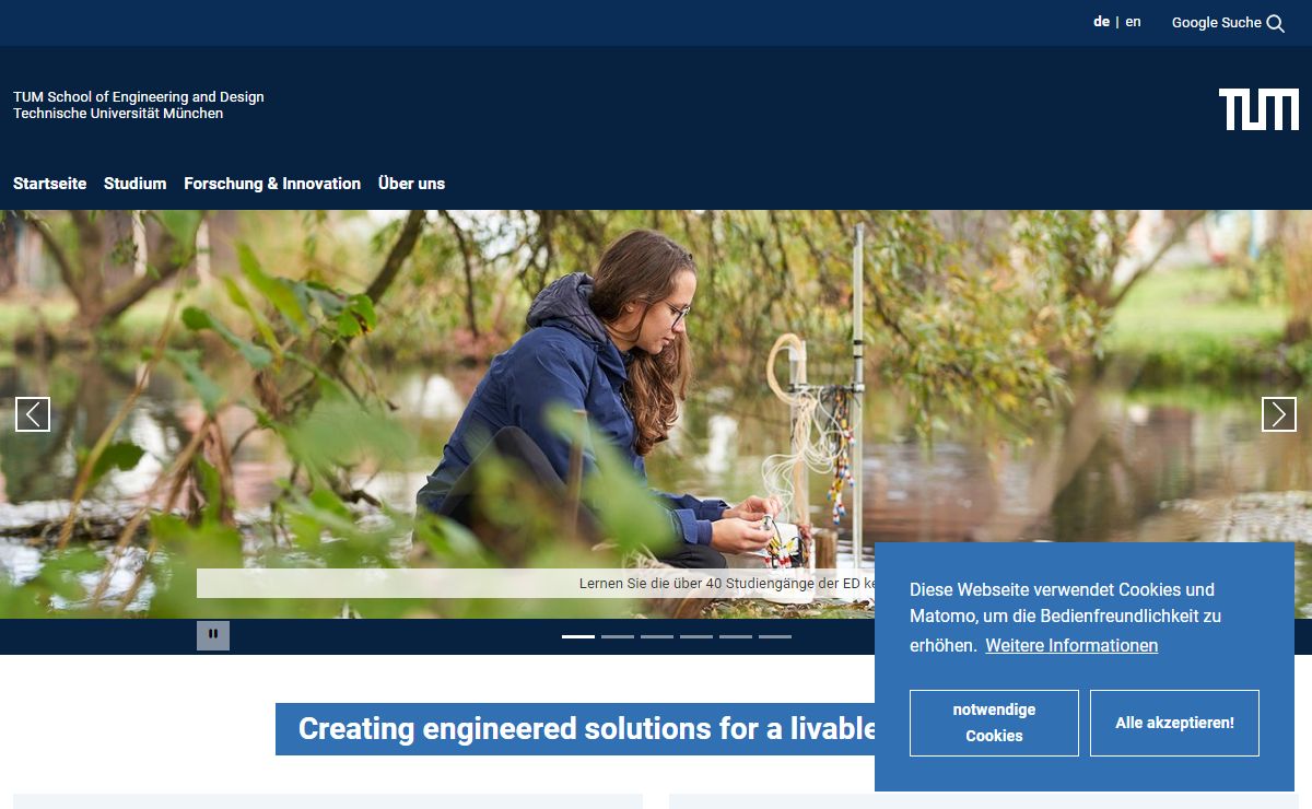 TUM School of Engineering and Design (ED) - TUM School of Engineering and Design