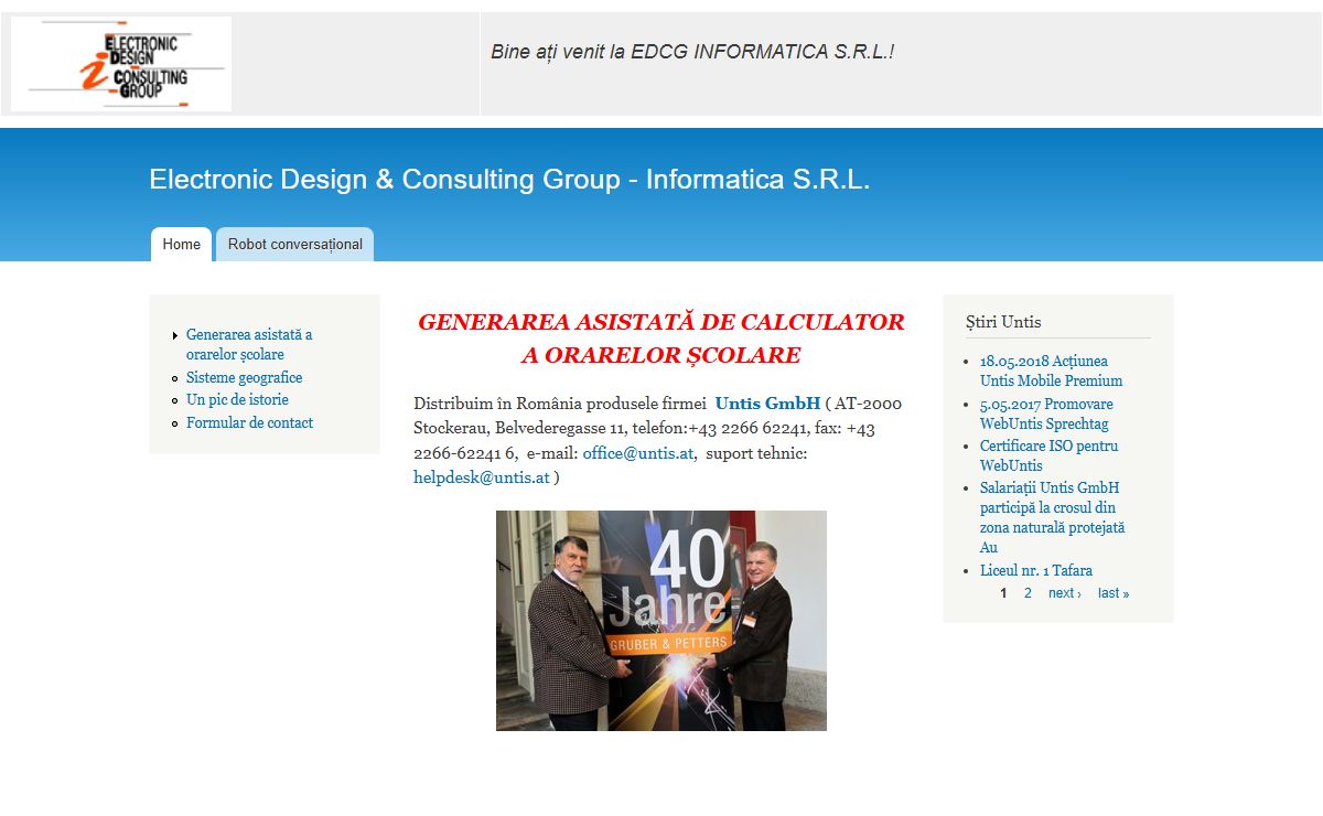 Electronic Design & Consulting Group - Informatica S.R.L. |