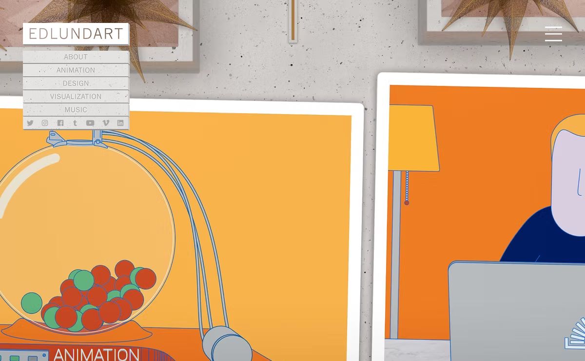 Freelance designer & animator of explainer videos | EDLUNDART