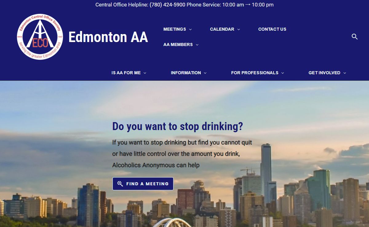 Edmonton AA – Serving the Greater Edmonton Area since 1947