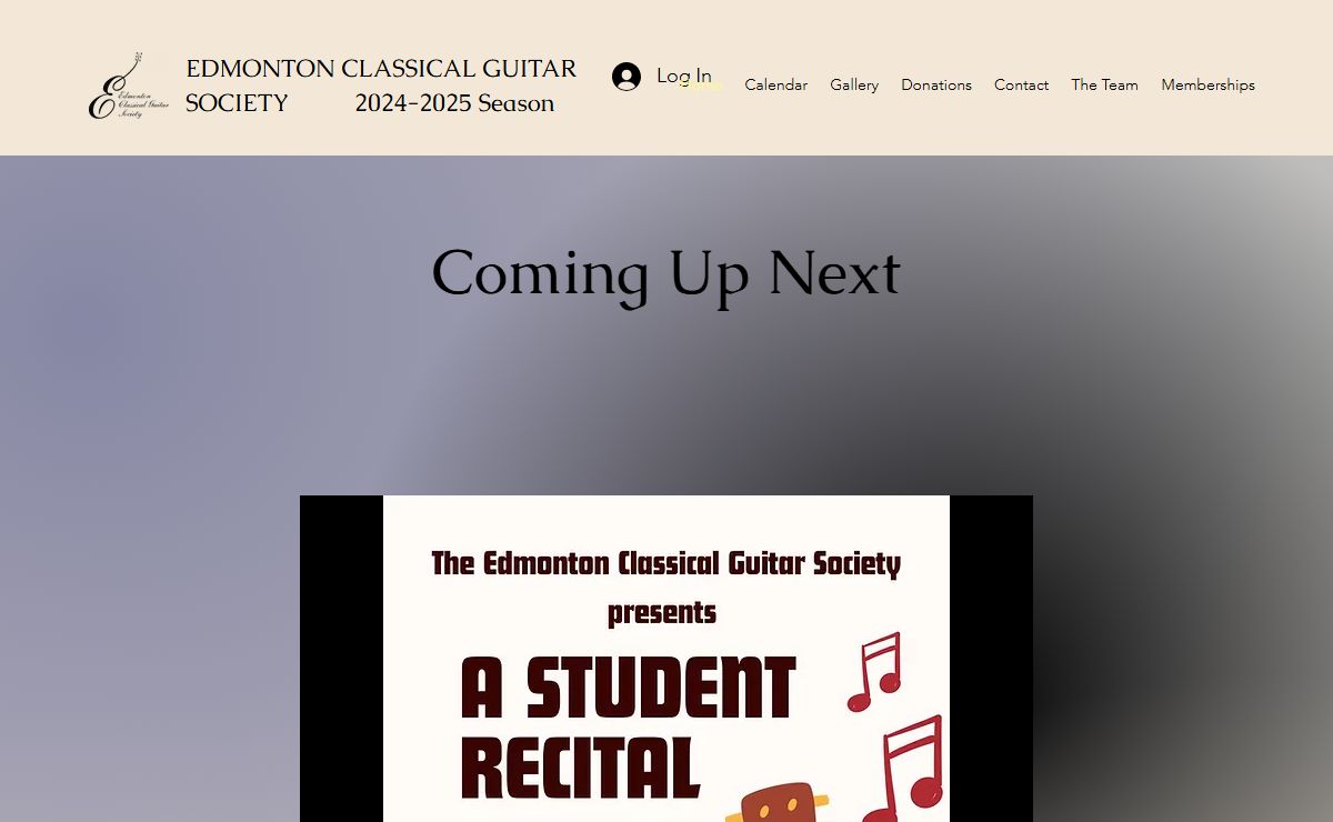 Home | Edmonton Classical Guitar Society