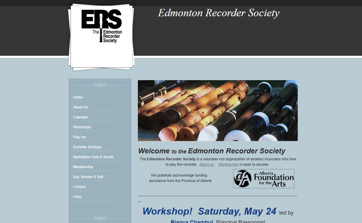 Edmonton Recorder Society - Home