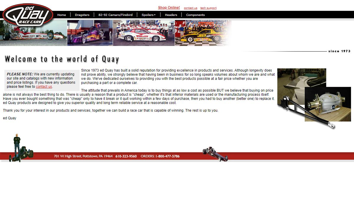 ed Quay Race Cars