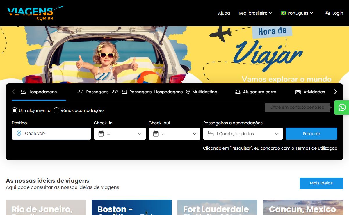 Viagens.com.br Pacotes de viagens, promoções de viagem