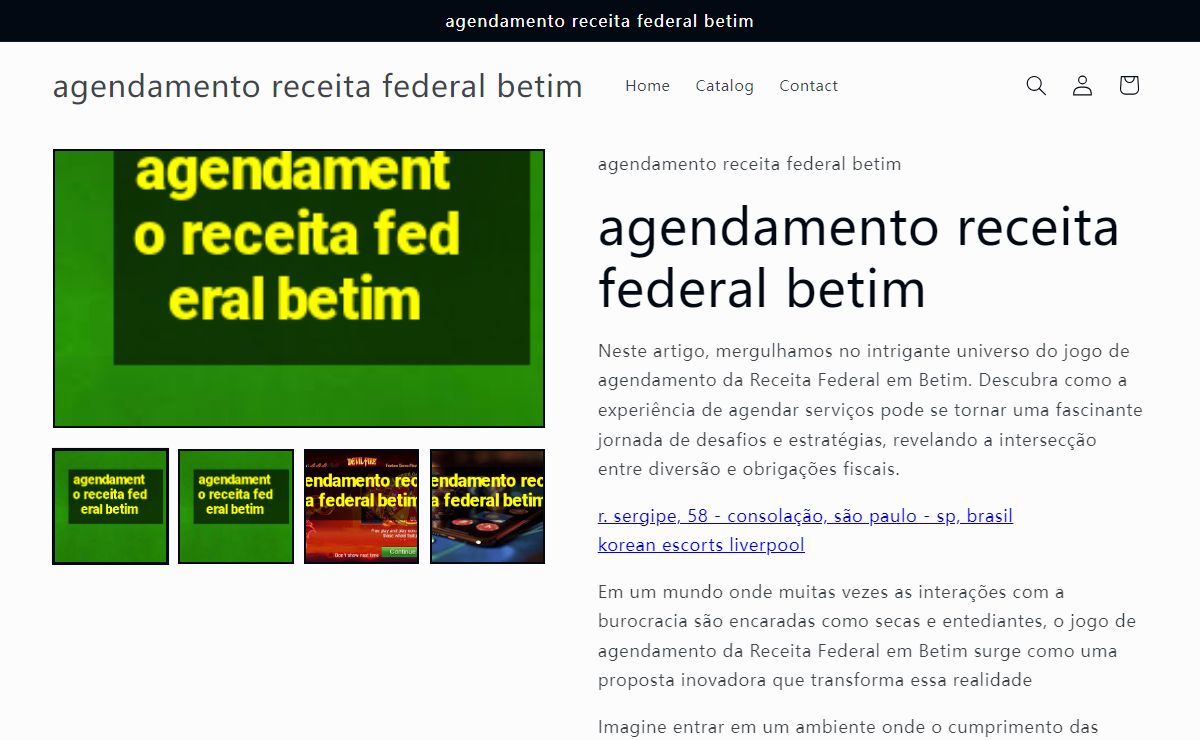agendamento receita federal betim