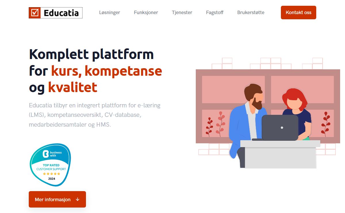 Educatia AS - Kartlegging, utvikling og dokumentasjon av kompetanse