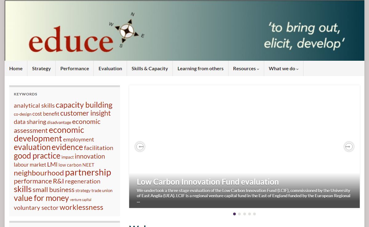 Educe ltd – "educe": to bring out, elicit, develop