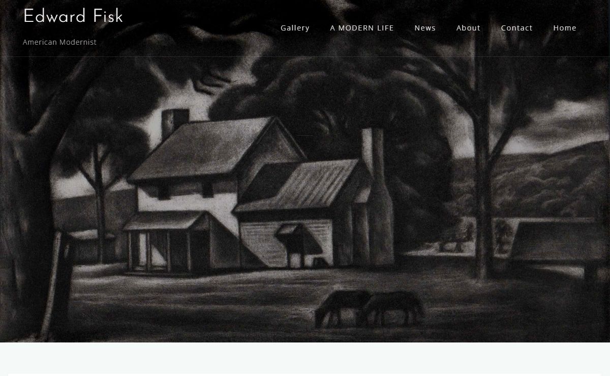 Edward Fisk - American Modernist Painter