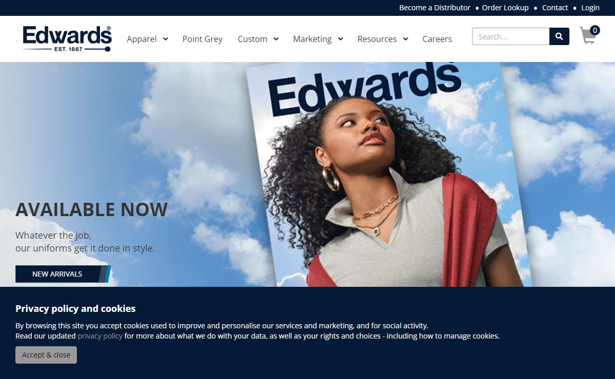 Image Apparel Uniforms Made Easy | Edwards Garment