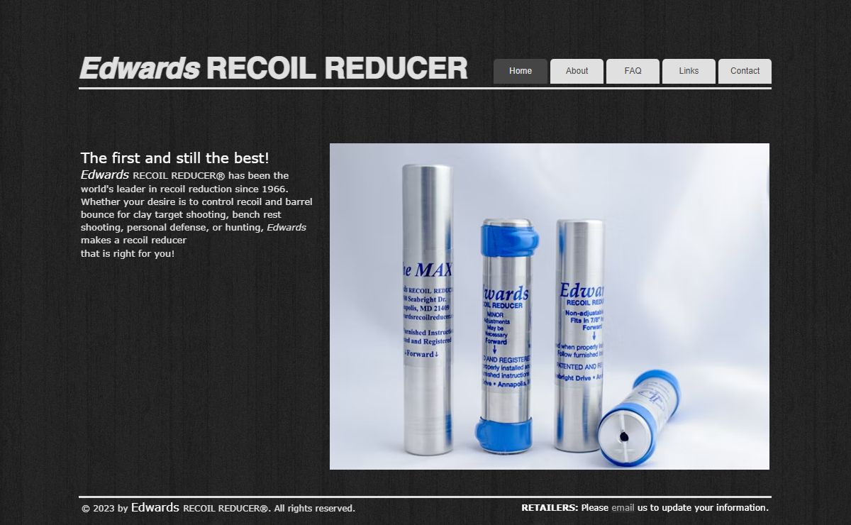 Edwards Recoil Reducer