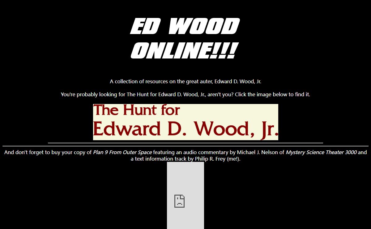 Ed Wood Online