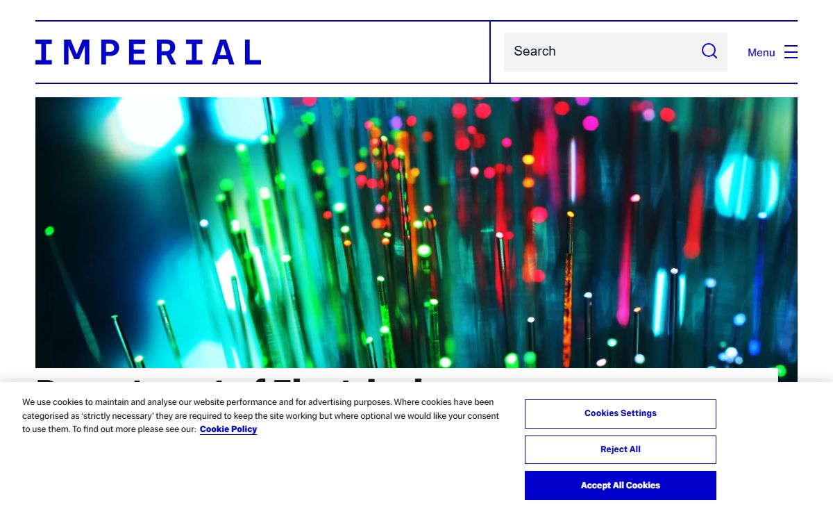 Department of Electrical and Electronic Engineering | Faculty of Engineering | Imperial College London