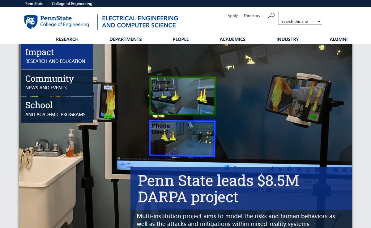 School of Electrical Engineering and Computer Science | Penn State Engineering