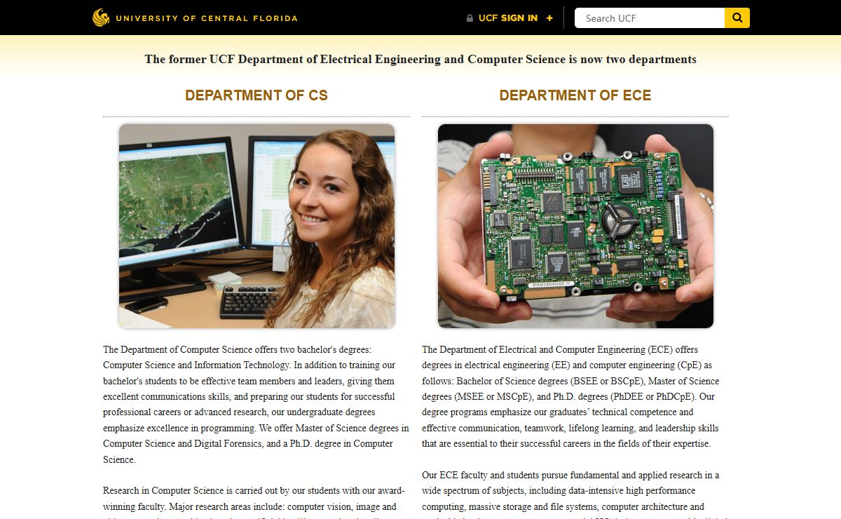 Departments of ECE and CS - Home