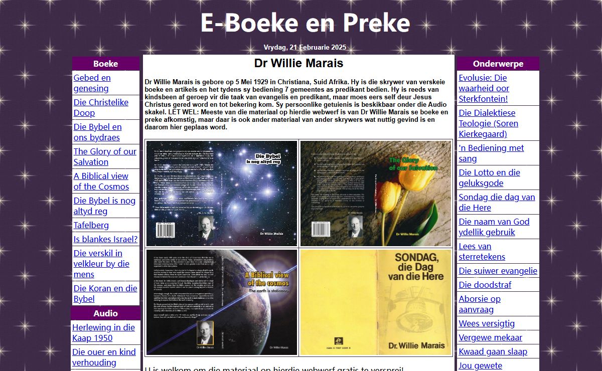 Dr Willie Marais