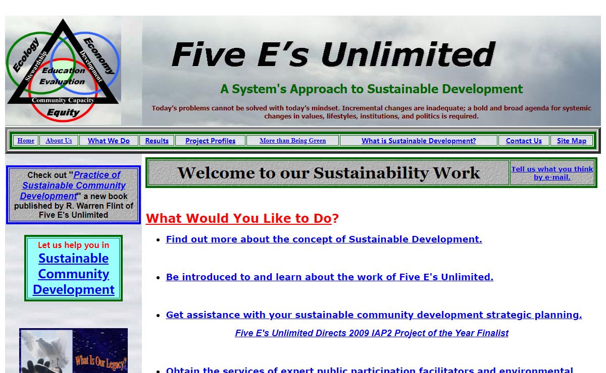 Five E's Home Page