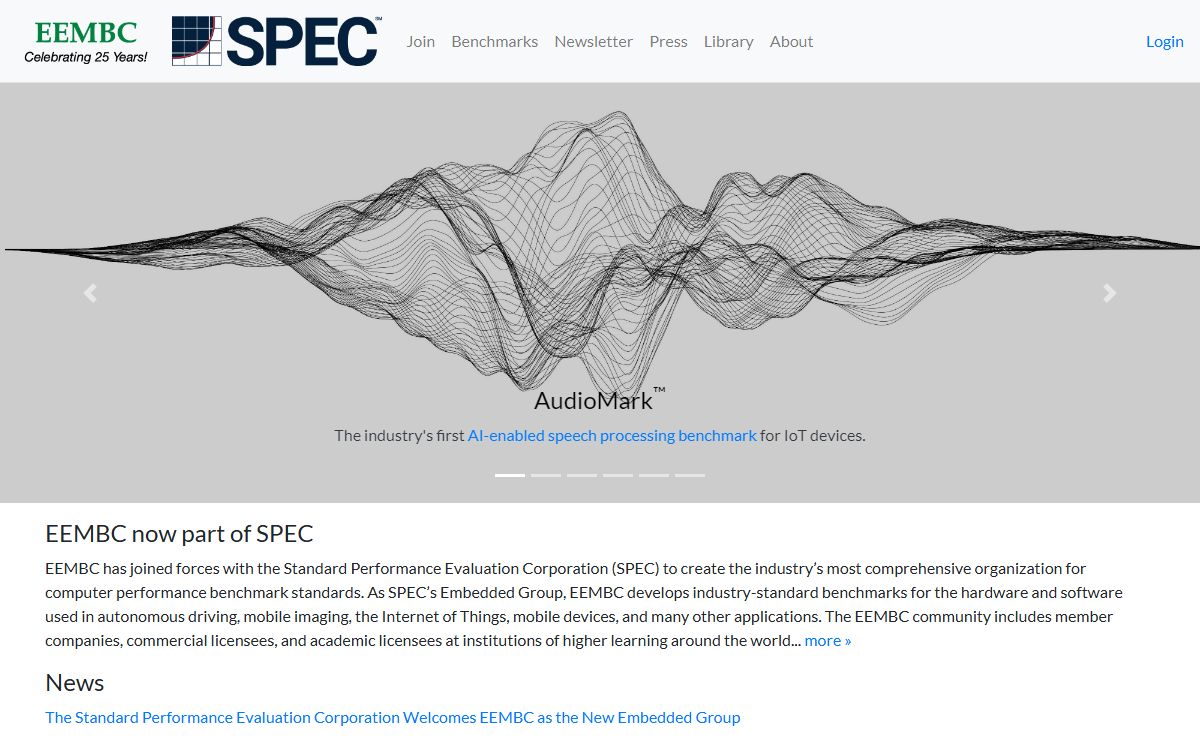Embedded Microprocessor Benchmark Consortium
