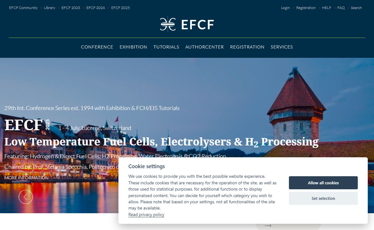 2025 : European Fuel Cell Forum