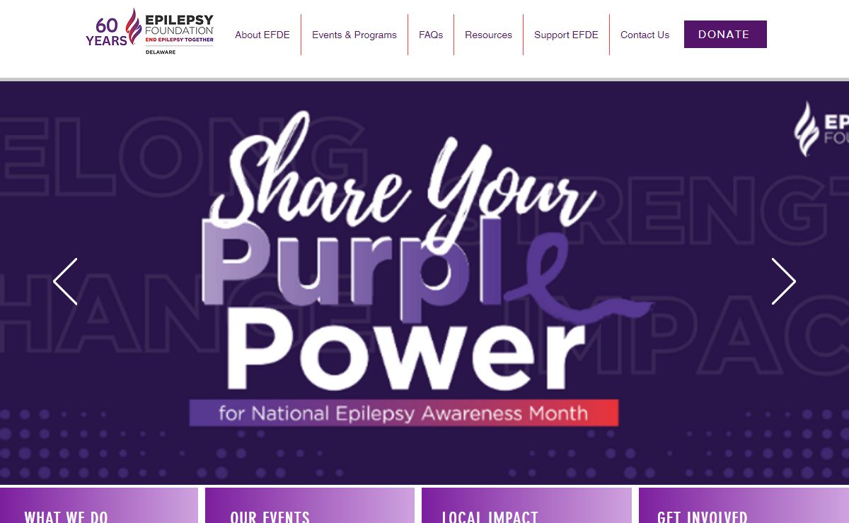 Epilepsy Foundation of Delaware | epilepsy support and services in Delaware | Delaware, USA