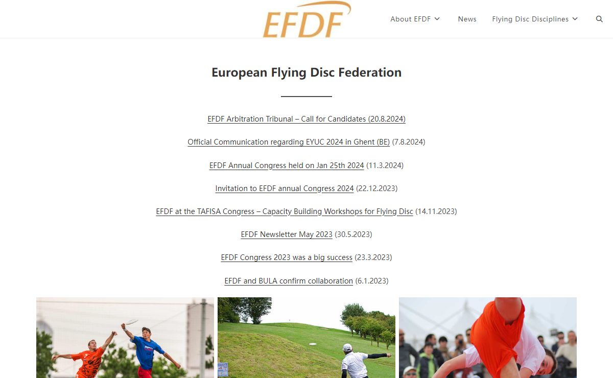 European Flying Disc Federation