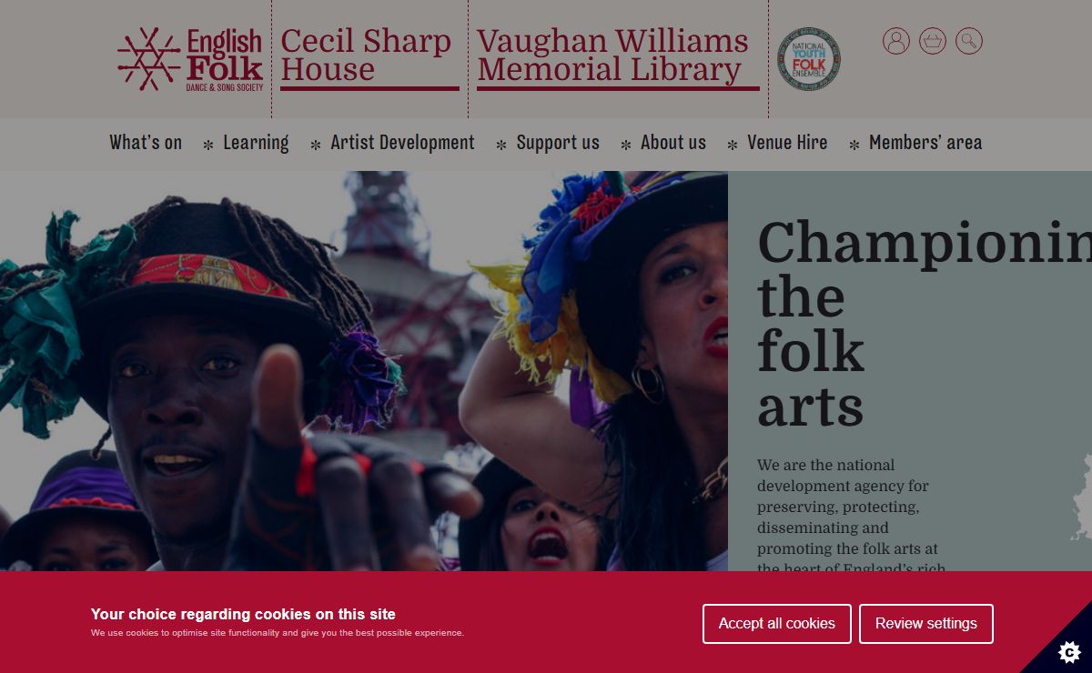 English Folk Dance and Song Society - English Folk Dance and Song Society: The National Organisation for the Development of the Folk Arts