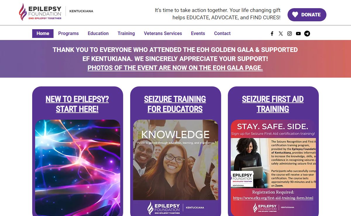 Epilepsy Foundation of Kentuckiana | epilepsy awareness