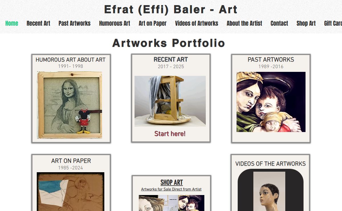 Contemporary Art New York | Efrat Baler - Unique Art