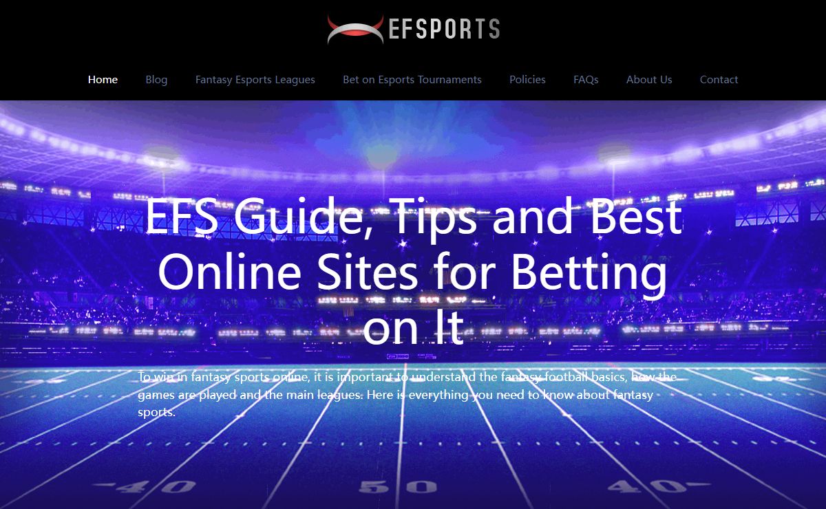 Extreme Fantasy Football Basics | Best Online Casino Sites for EFS
