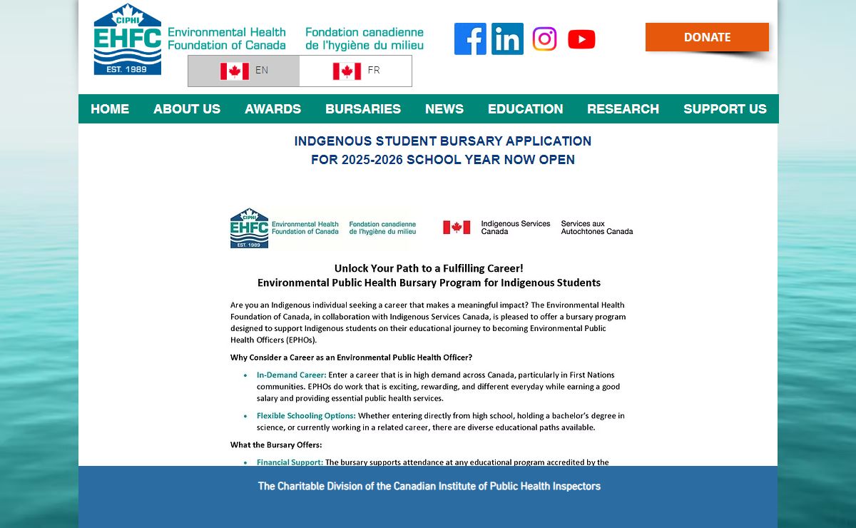 Environmental Health Foundation of Canada | Winnipeg