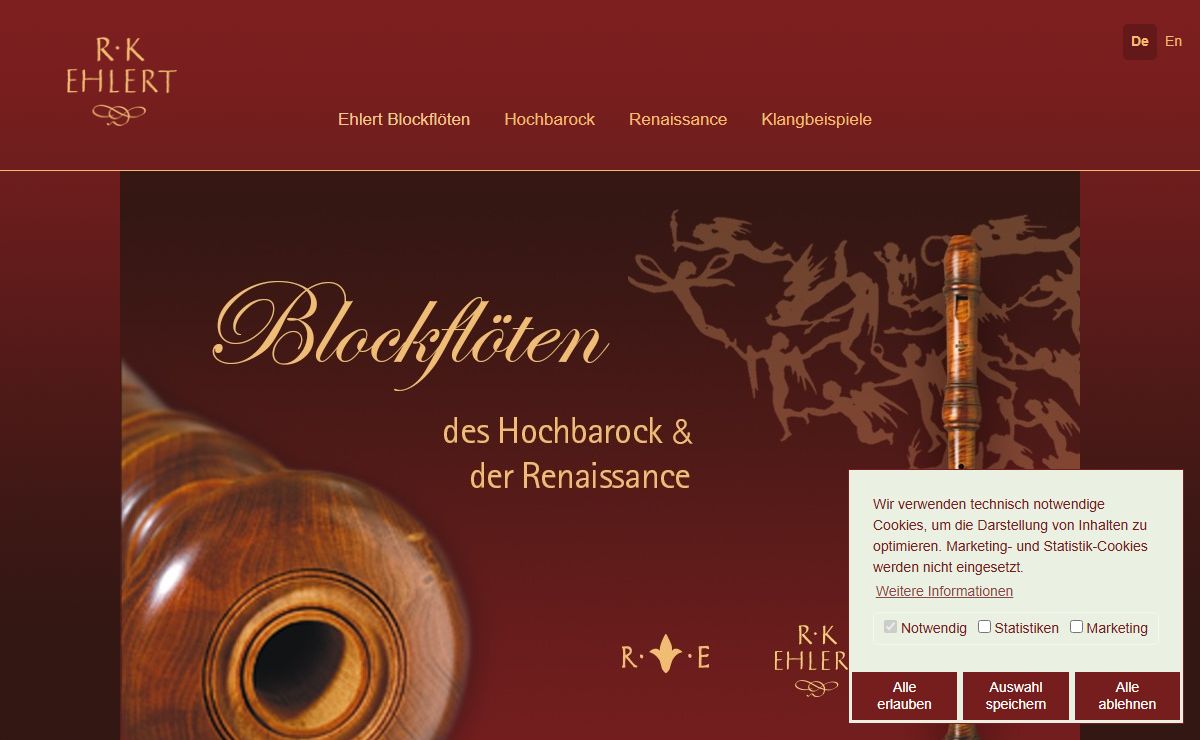 Ehlert Blockflöten: Ehlert Blockflöten