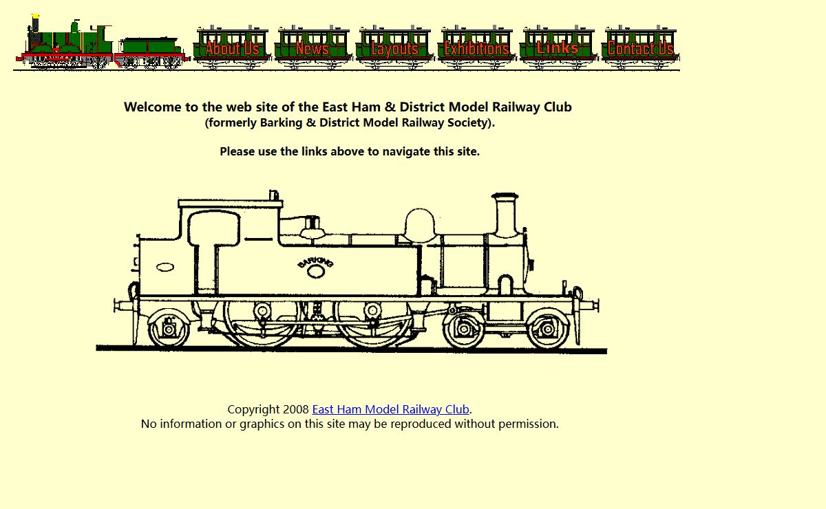 East Ham Model Railway Club Web Site