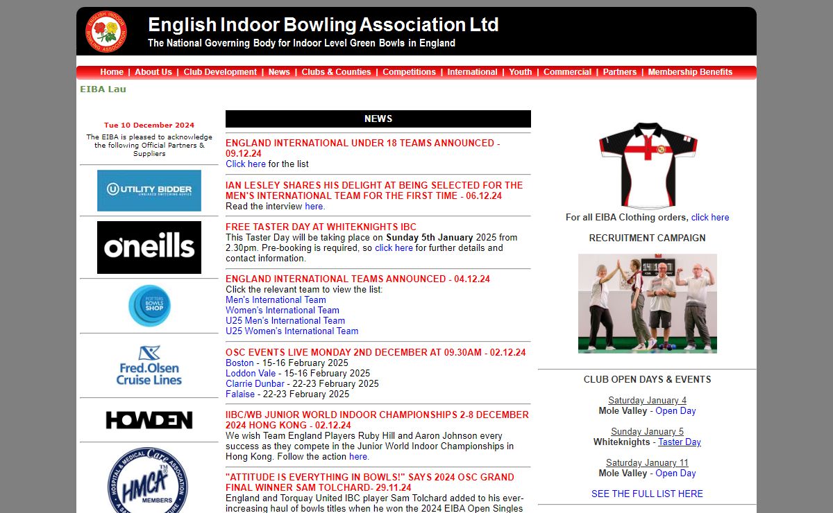 Official site of the National Governing Body for Indoor Level Green Bowls in England