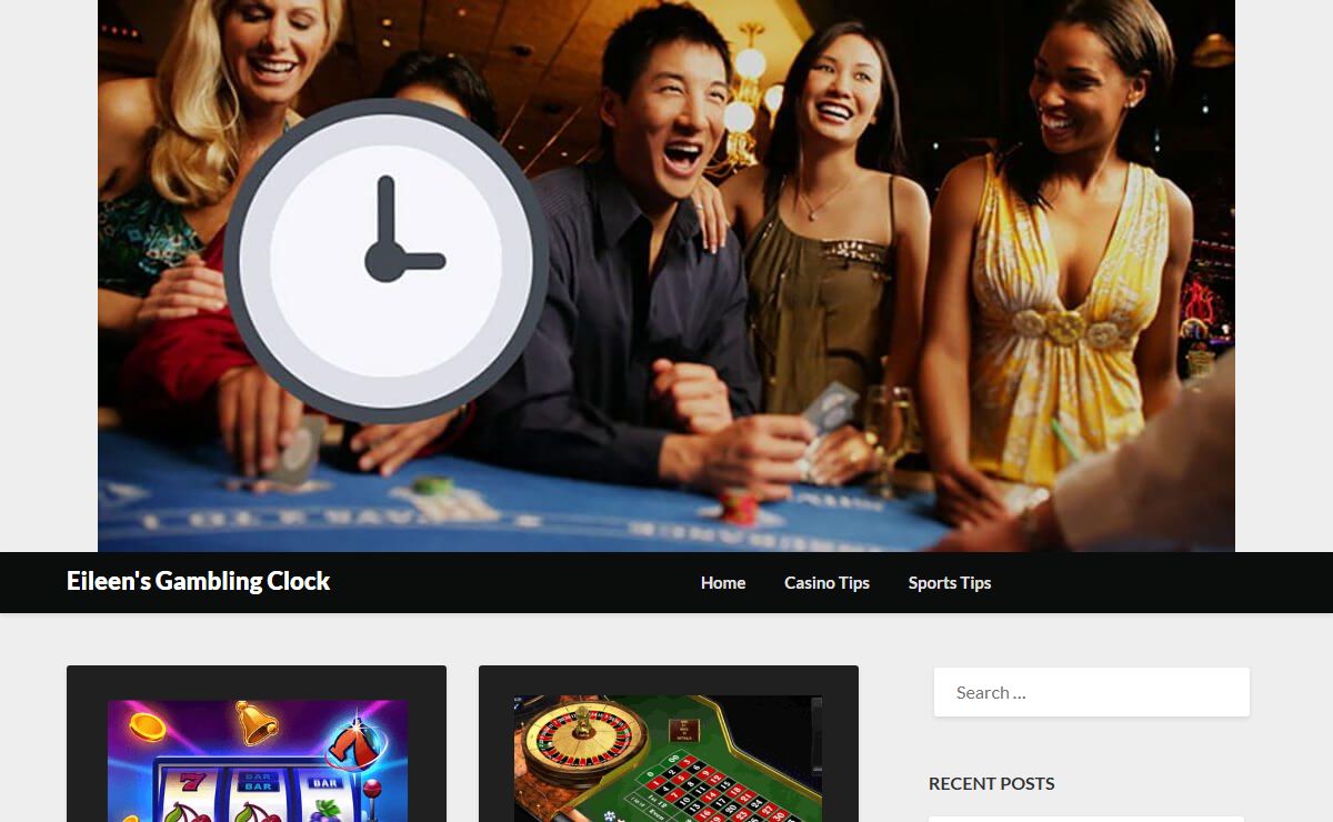 Eileen's Gambling Clock - Time To Take a Gamble with the Best Casino & Sports Betting Tips Online